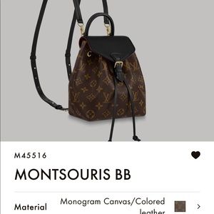 LV backpack like new